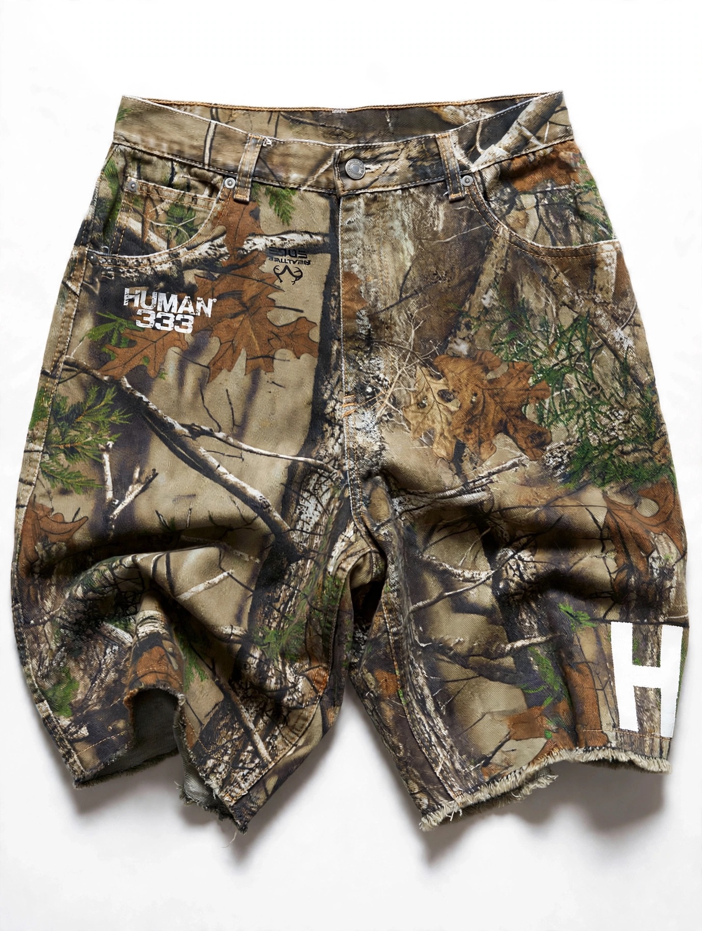 Camo Jorts