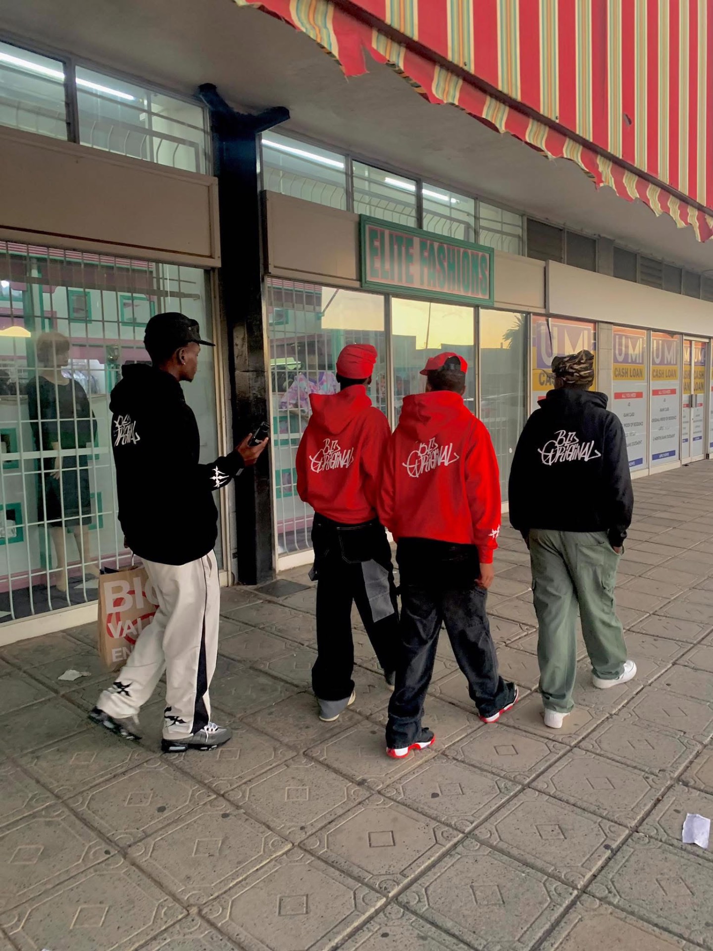 Crew rocking HUMAN333 hoodies